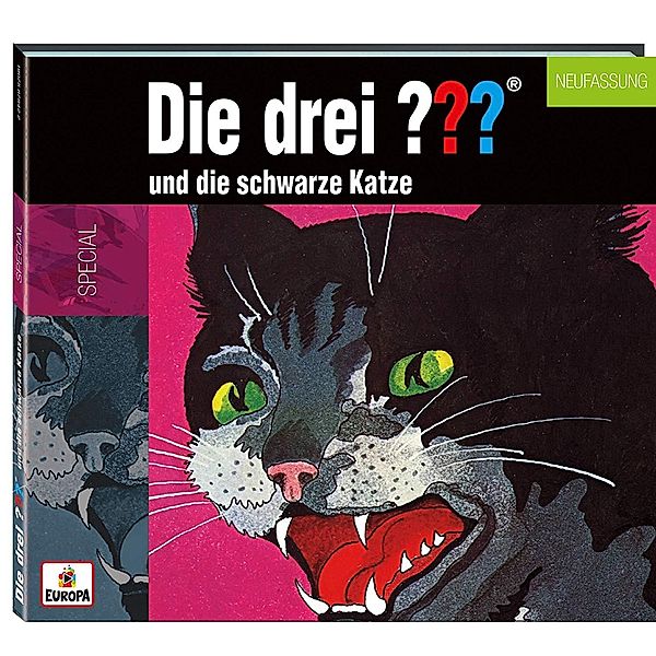 Die drei ??? und die schwarze Katze (Neufassung, limitierte Erstauflage im Digipack, 2 CDs), Die Drei ???