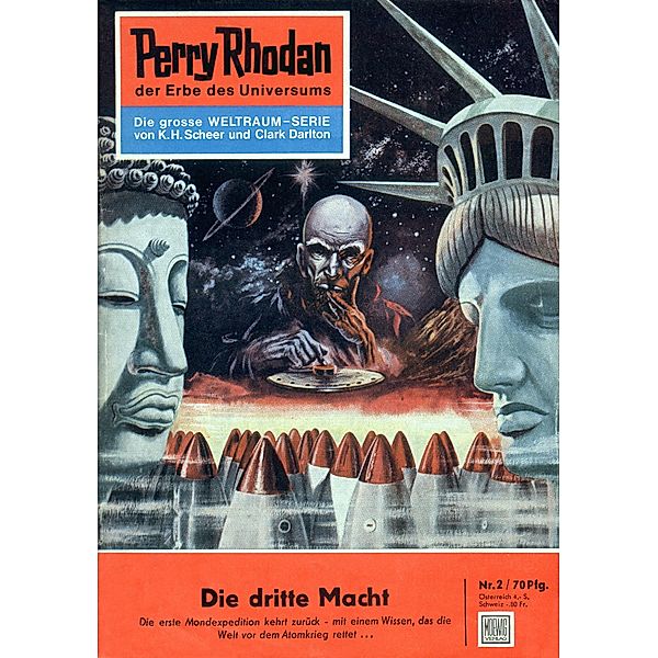 Die dritte Macht (Heftroman) / Perry Rhodan-Zyklus Die Dritte Macht Bd.2, Clark Darlton
