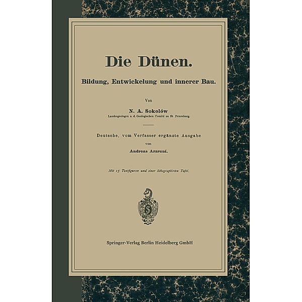 Die Dünen, N. A. Sokolow, Andreas Arzrunai