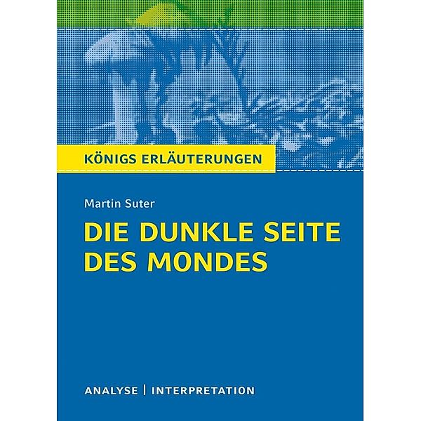 Die dunkle Seite des Mondes von Martin Suter. Textanalyse und Interpretation mit ausführlicher Inhaltsangabe und Abituraufgaben mit Lösungen., Martin Suter