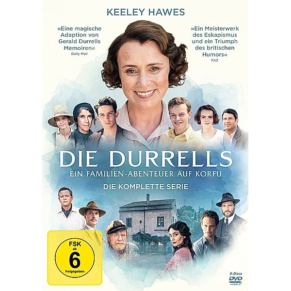 Die Durrells: Ein Familien-Abenteuer auf Korfu - Die komplette Serie, Gerald Durrell