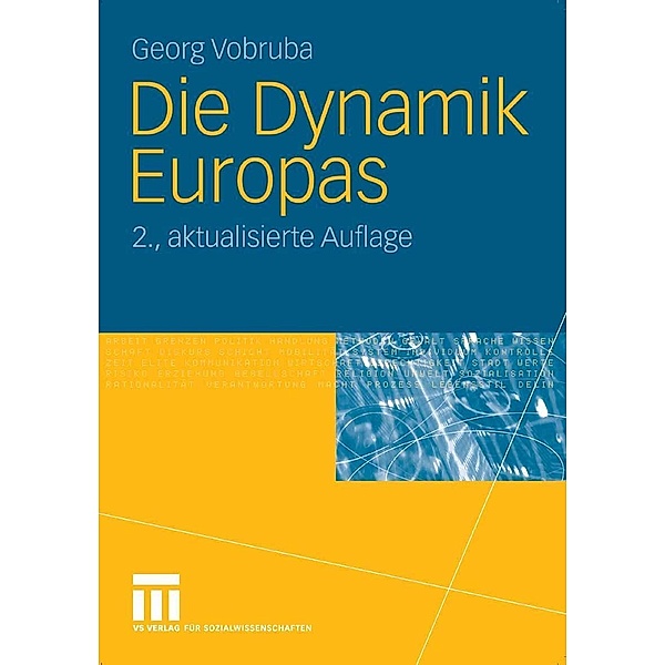 Die Dynamik Europas, Georg Vobruba