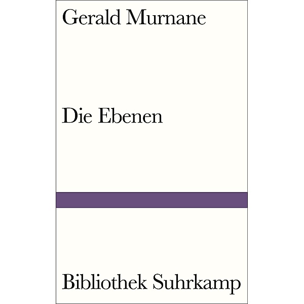 Die Ebenen / Bibliothek Suhrkamp Bd.1499, Gerald Murnane
