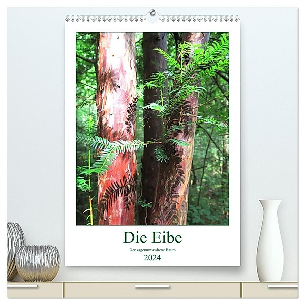 Die Eibe - Der sagenumwobene Baum (hochwertiger Premium Wandkalender 2024 DIN A2 hoch), Kunstdruck in Hochglanz, Claudia Schimmack