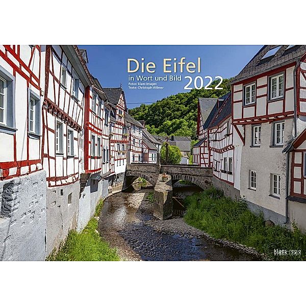 Die Eifel in Wort und Bild 2022 Bildkalender A4 quer, spiralgebunden