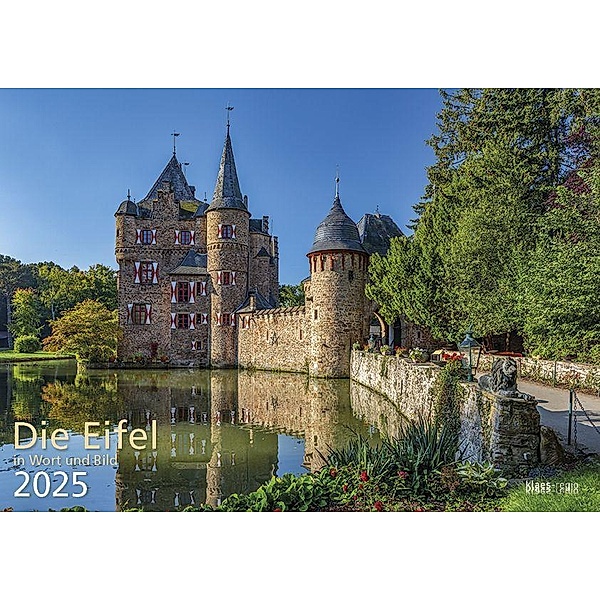 Die Eifel in Wort und Bild 2025 Bildkalender A4 quer, 28 Bilder auf 60 Seiten spiralgebunden