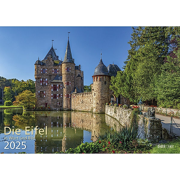 Die Eifel in Wort und Bild 2025 Bildkalender A4 quer, 28 Bilder auf 60 Seiten spiralgebunden