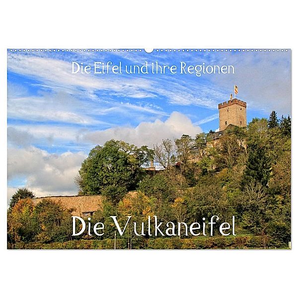 Die Eifel und ihre Regionen - Die Vulkaneifel (Wandkalender 2024 DIN A2 quer), CALVENDO Monatskalender, Arno Klatt