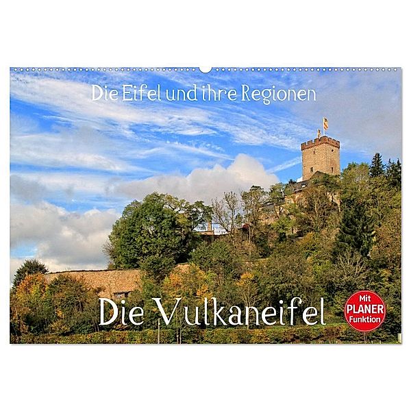 Die Eifel und ihre Regionen - Die Vulkaneifel (Wandkalender 2025 DIN A2 quer), CALVENDO Monatskalender, Calvendo, Arno Klatt