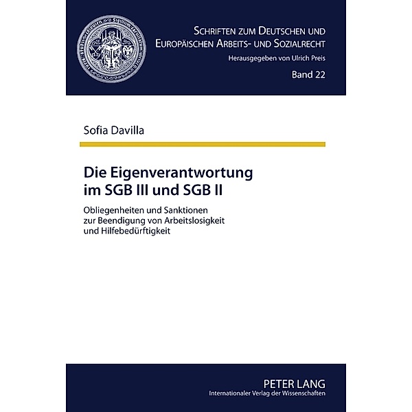 Die Eigenverantwortung im SGB III und SGB II, Sofia Davilla-Temming