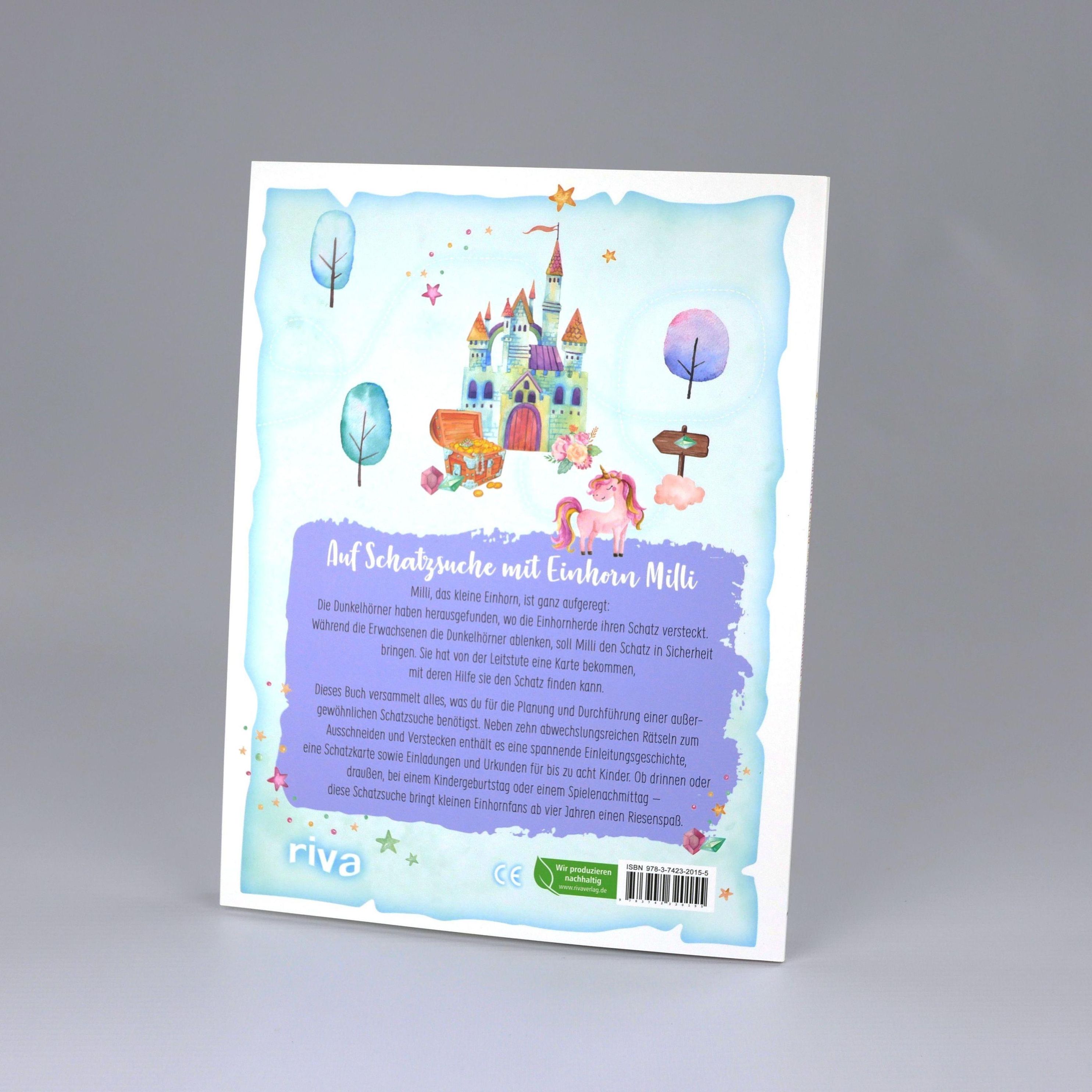 Die Einhorn-Schatzsuche -Schnitzeljagd für deinen Kindergeburtstag Buch  jetzt online bei Weltbild.at bestellen