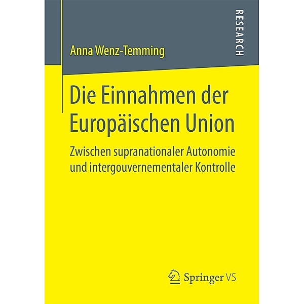 Die Einnahmen der Europäischen Union, Anna Wenz-Temming