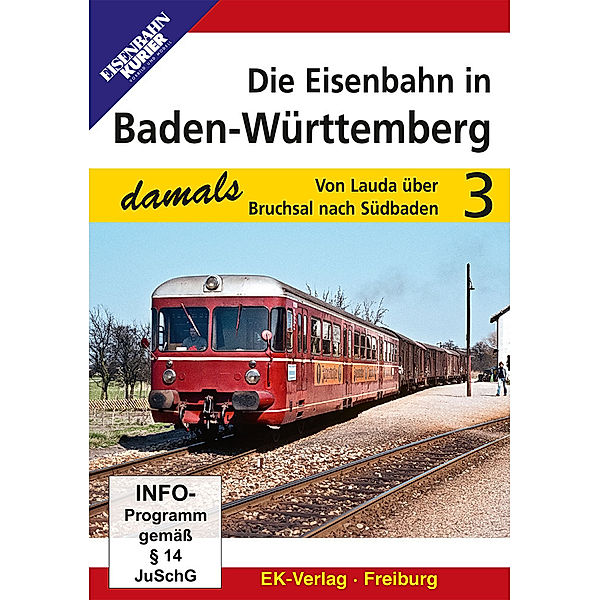 Die Eisenbahn in Baden-Württemberg.Tl.3,1 DVD