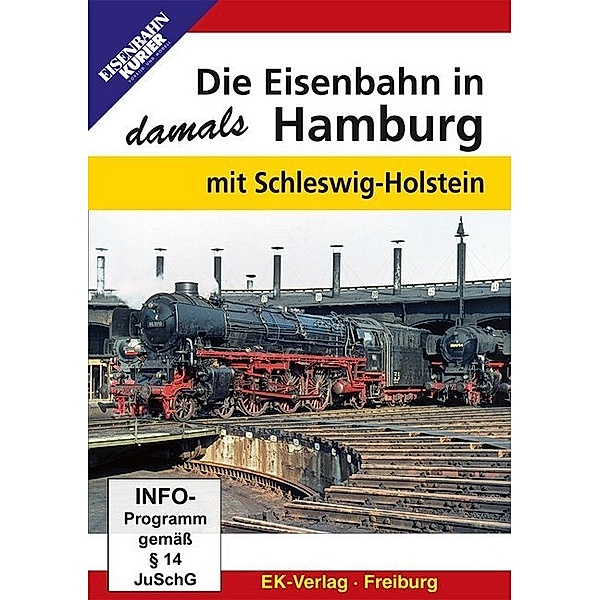 Die Eisenbahn in Hamburg - damals,1 DVD-Video