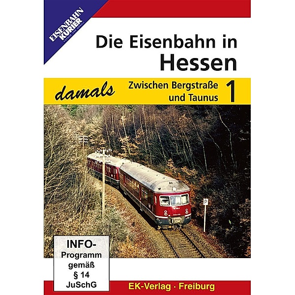Die Eisenbahn in Hessen damals, 1 DVD
