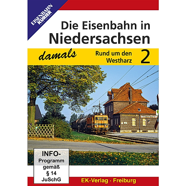 Die Eisenbahn in Niedersachsen - damals.Tl.2,DVD-Video