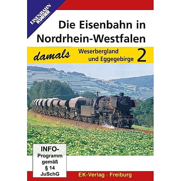Die Eisenbahn in Nordrhein-Westfalen damals, 1 DVD