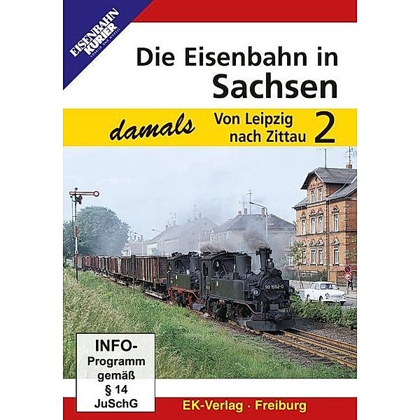 Die Eisenbahn in Sachsen damals.Tl.2,1 DVD