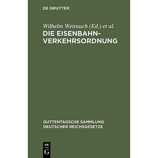 Die Eisenbahn-Verkehrsordnung