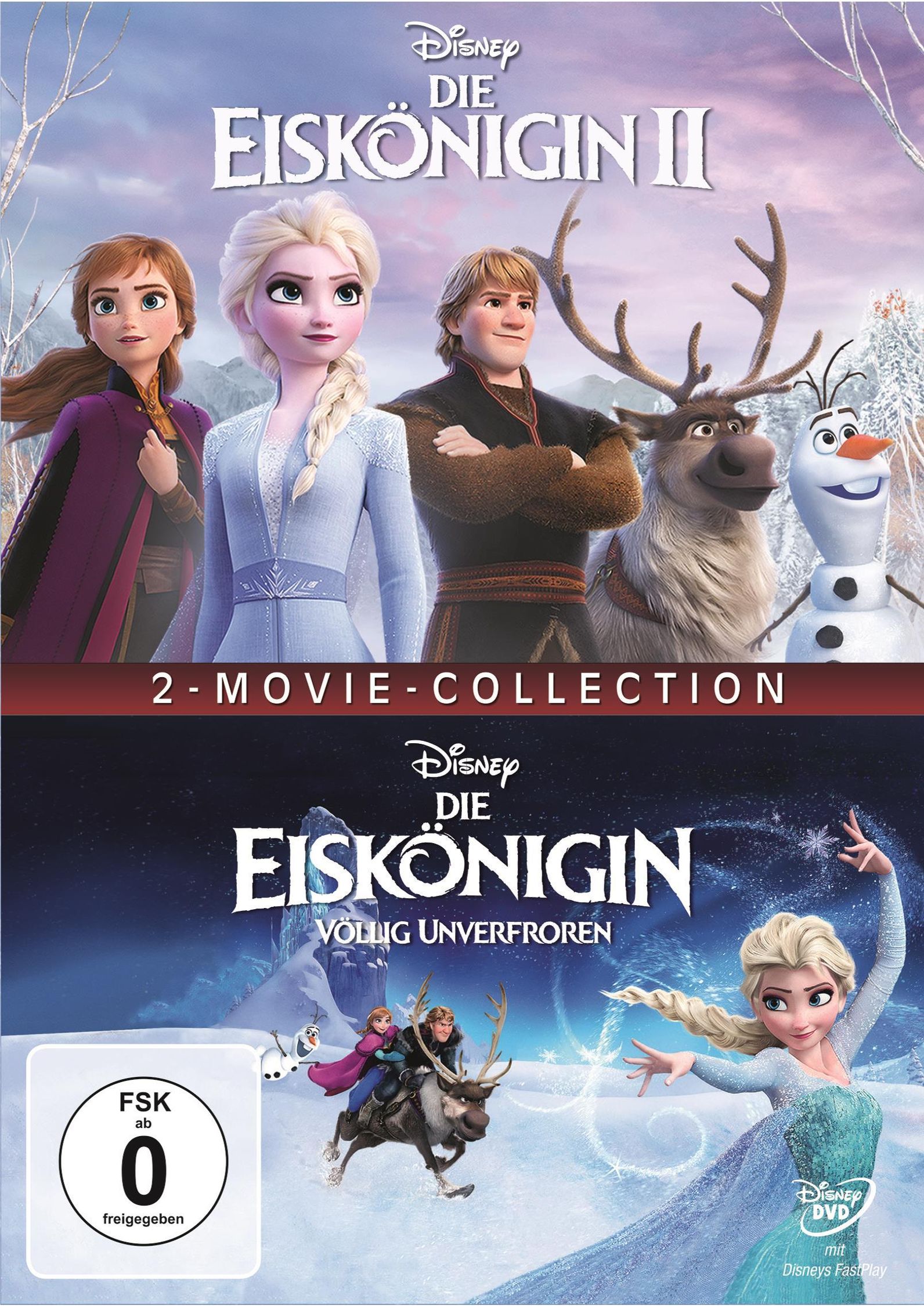 Die Eiskönigin 1 & 2 DVD jetzt bei Weltbild.at online bestellen