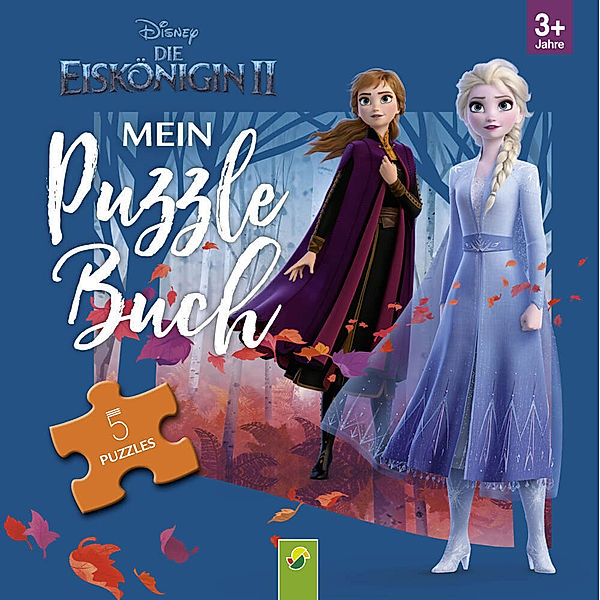 Die Eiskönigin 2 Puzzle-Ketten-Buch, Schwager & Steinlein Verlag