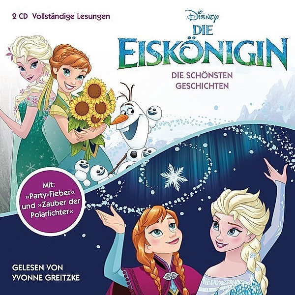 Die Eiskönigin - Die schönsten Geschichten,2 Audio-CDs, Walt Disney