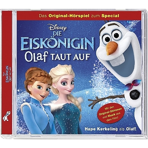 Die Eiskönigin - Olaf taut auf,1 Audio-CD, Walt Disney