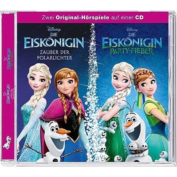 Die Eiskönigin: Zauber der Polarlichter / Party-Fieber,1 Audio-CD, Disney-Die Eiskönigin