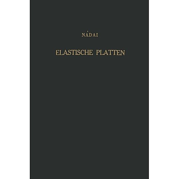 Die elastischen Platten, A. Naadai