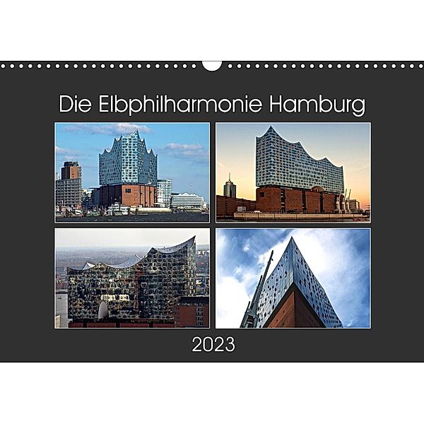 Die Elbphilharmonie Hamburg (Wandkalender 2023 DIN A3 quer), © Mirko Weigt, Hamburg