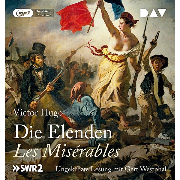 Die Elenden / Les Misérables,6 Audio-CD, Victor Hugo