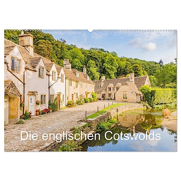 Die englischen Cotswolds (Wandkalender 2024 DIN A2 quer), CALVENDO Monatskalender, Stefanie Perner