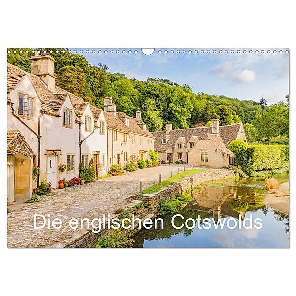 Die englischen Cotswolds (Wandkalender 2024 DIN A3 quer), CALVENDO Monatskalender, Stefanie Perner