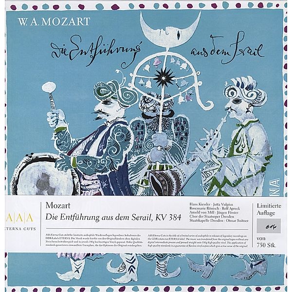Die Entführung Aus Dem Serail (Vinyl), Wolfgang Amadeus Mozart