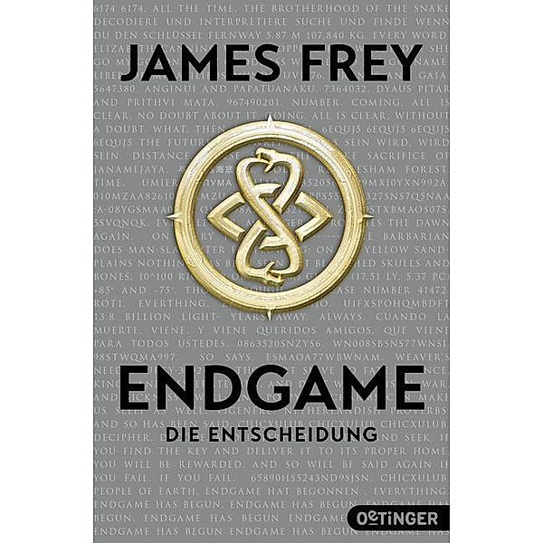 Die Entscheidung / Endgame Bd.3, James Frey