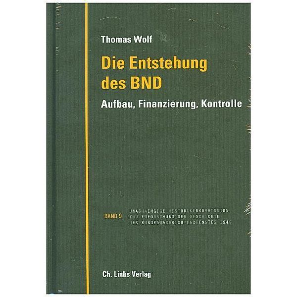 Die Entstehung des BND, Thomas Wolf