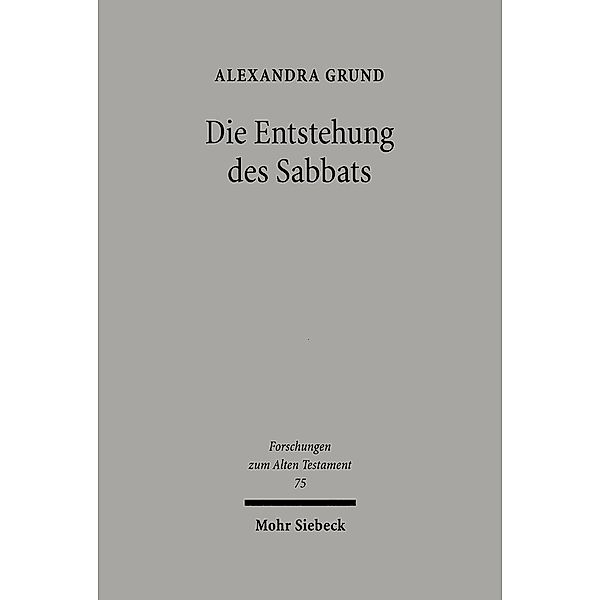 Die Entstehung des Sabbats, Alexandra Grund