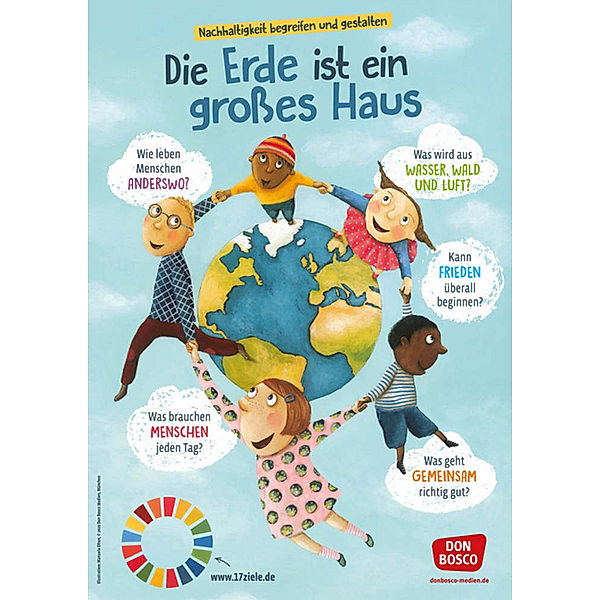 Die Erde ist ein großes Haus (Poster), Susanne Brandt