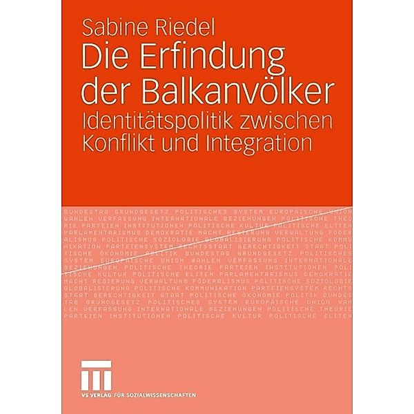 Die Erfindung der Balkanvölker, Sabine Riedel