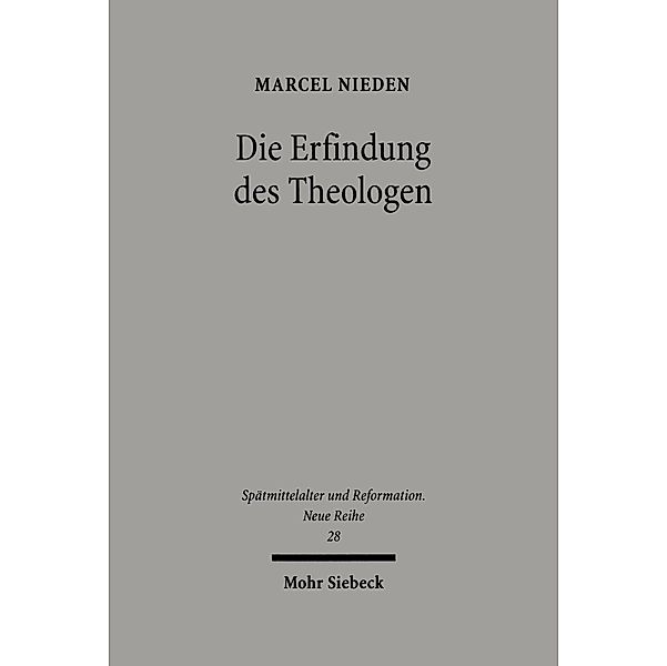 Die Erfindung des Theologen, Marcel Nieden
