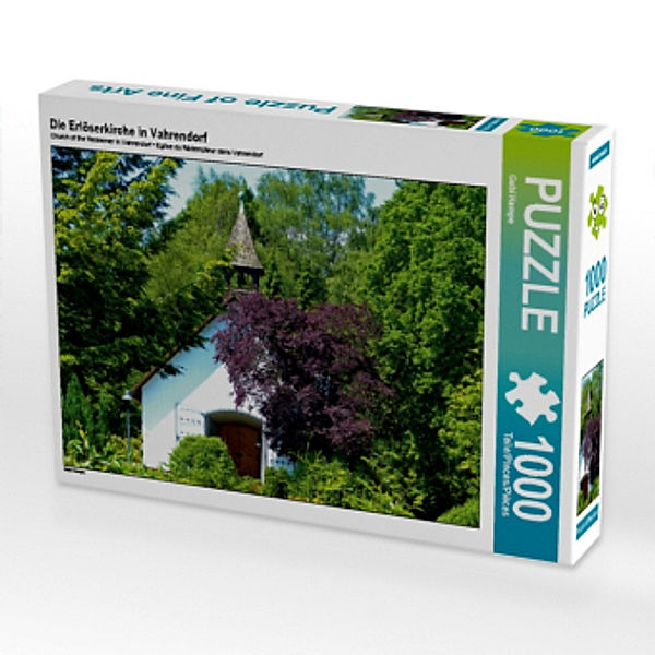 Die Erlöserkirche in Vahrendorf (Puzzle), Gabi Hampe