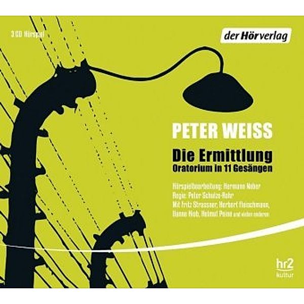 Die Ermittlung, 3 Audio-CDs, Peter Weiss