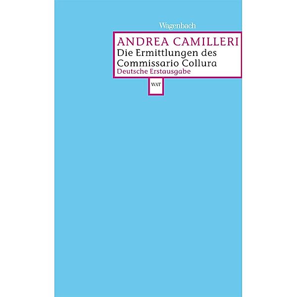 Die Ermittlungen des Commissario Collura / E-Book-Edition ITALIEN, Andrea Camilleri
