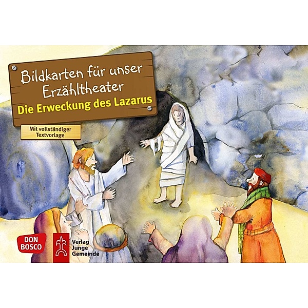 Die Erweckung des Lazarus, Kamishibai Bildkartenset, Klaus-Uwe Nommensen