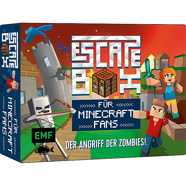 EDITION,MICHAEL FISCHER Die Escape-Box für Minecraft-Fans: Der Angriff der Zombies!, Stéphane Amquetil