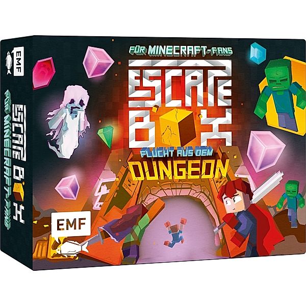 EDITION,MICHAEL FISCHER Die Escape-Box für Minecraft-Fans: Flucht aus dem Dungeon, Alain T. Puysségur
