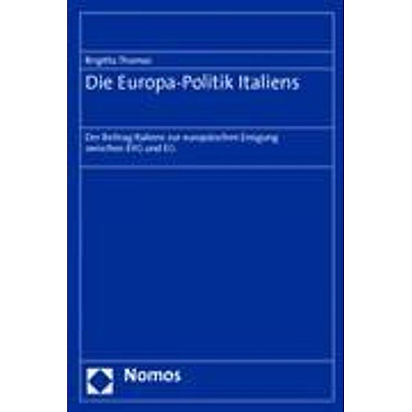 Die Europa-Politik Italiens, Brigitta Thomas