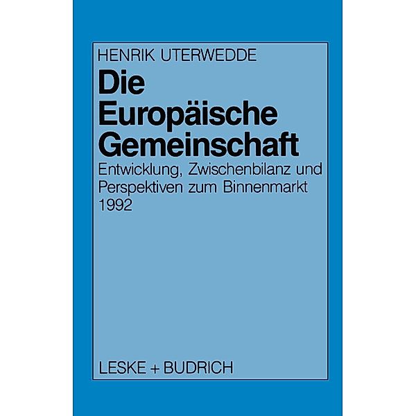 Die Europäische Gemeinschaft, Henrik Uterwedde