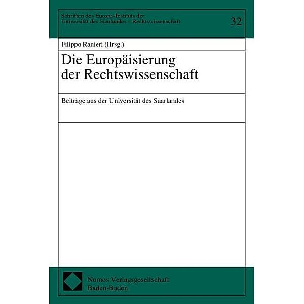 Die Europäisierung der Rechtswissenschaft