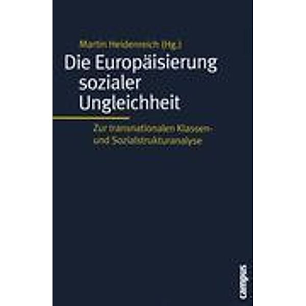 Die Europäisierung sozialer Ungleichheit